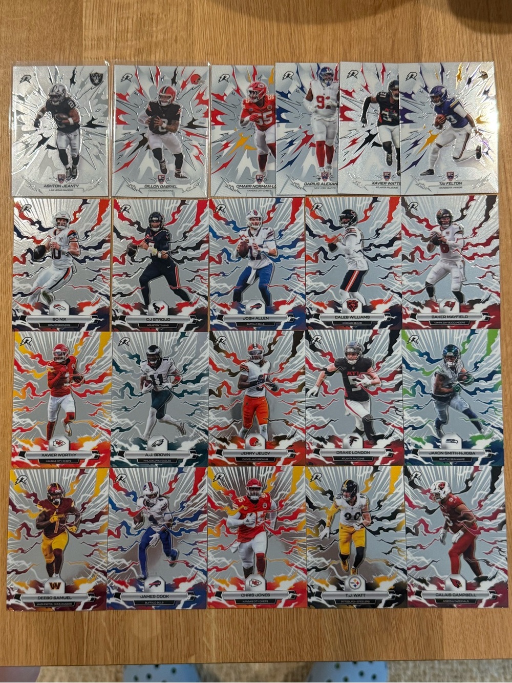 Lot Of 21 RC & Stars Topps Resurgence 2025 - Josh Allan Ashton Jeanty & More